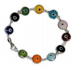 Bracelet-Silver Charm �Color Jazz�